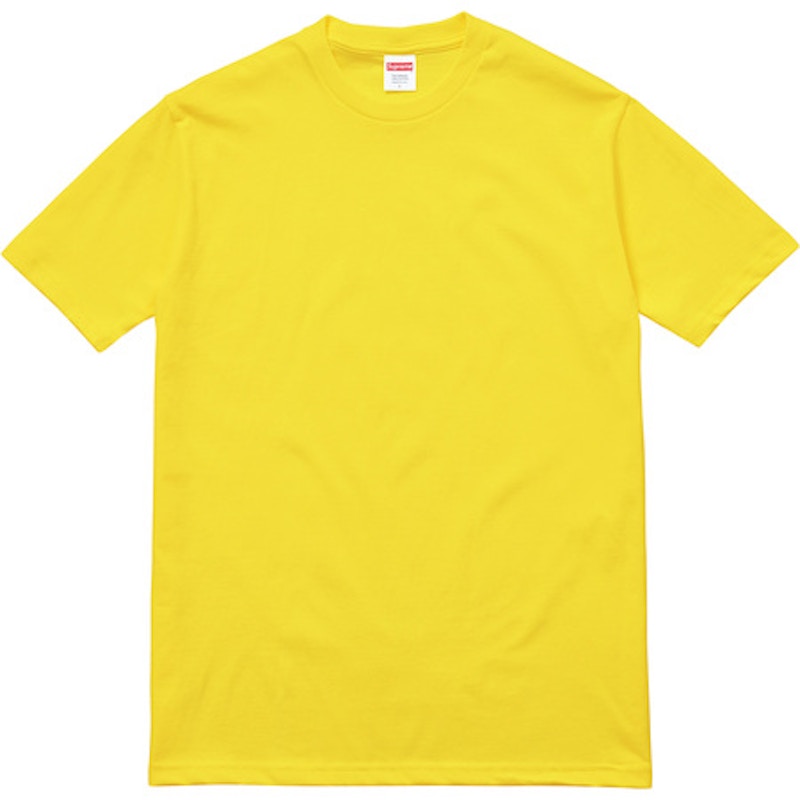 Supreme Skyscraper Tee Yellow