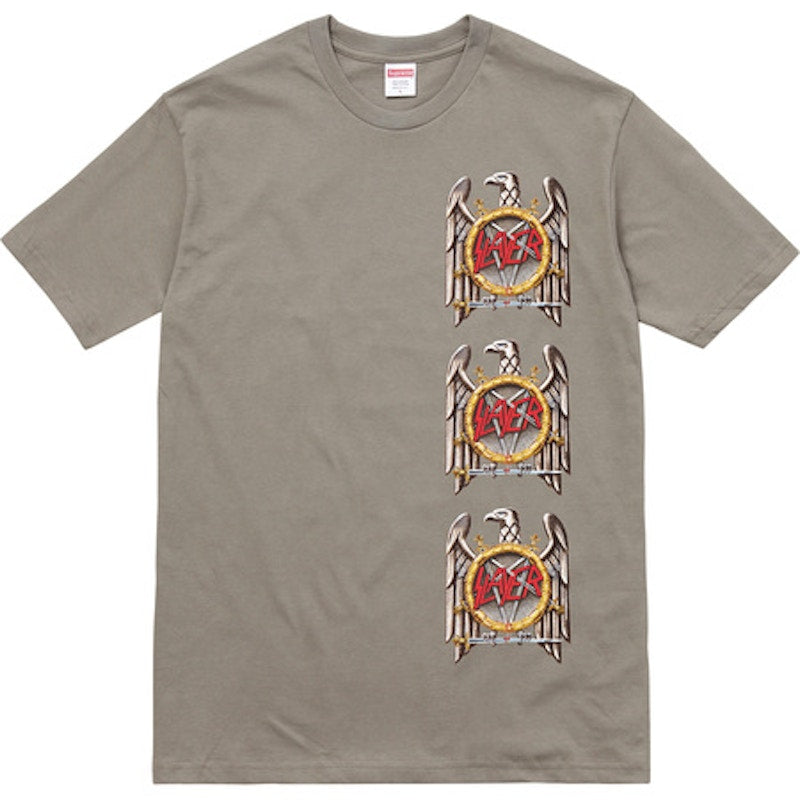 Supreme Slayer Eagle Tee Stone