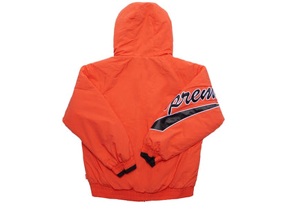 Supreme Sleeve Script Sideline Jacket Orange