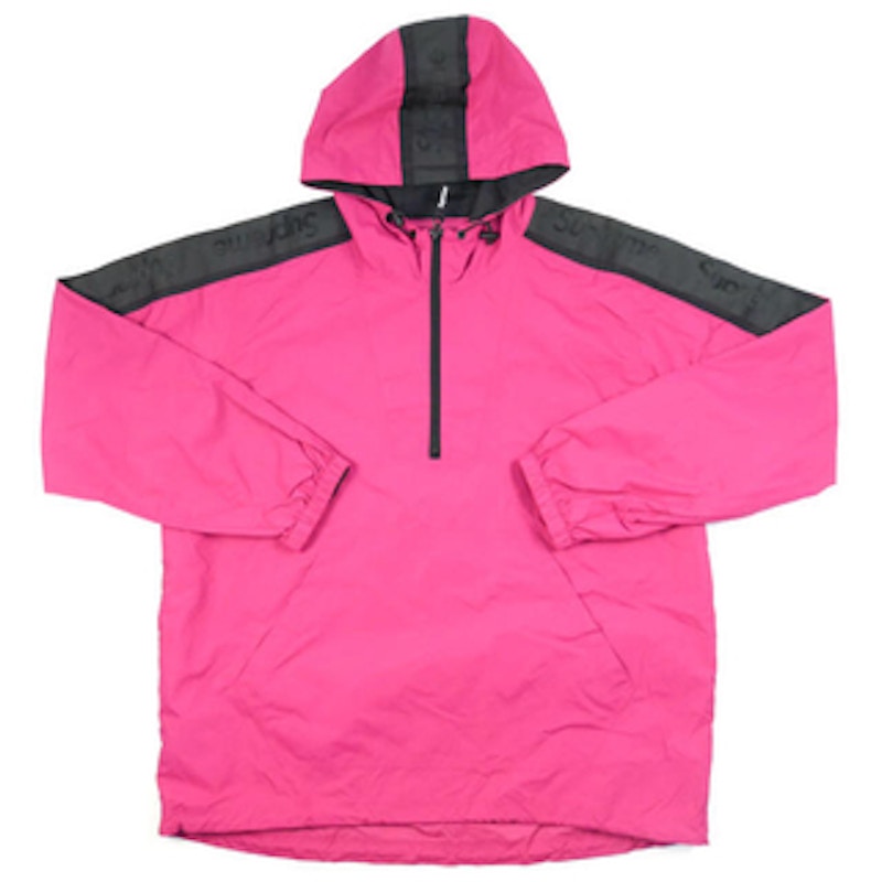 Supreme Sleeve Tape Anorak Magenta
