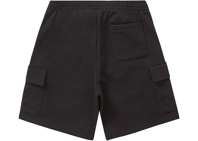Supreme Small Box Baggy Cargo Sweatshort Black