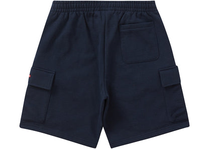 Supreme Small Box Baggy Cargo Sweatshort Navy