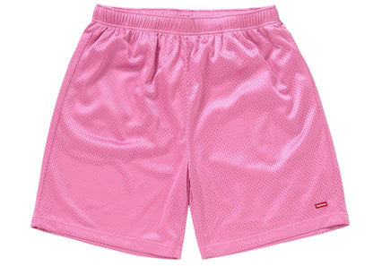 Supreme Small Box Baggy Mesh Short (SS24) Pink