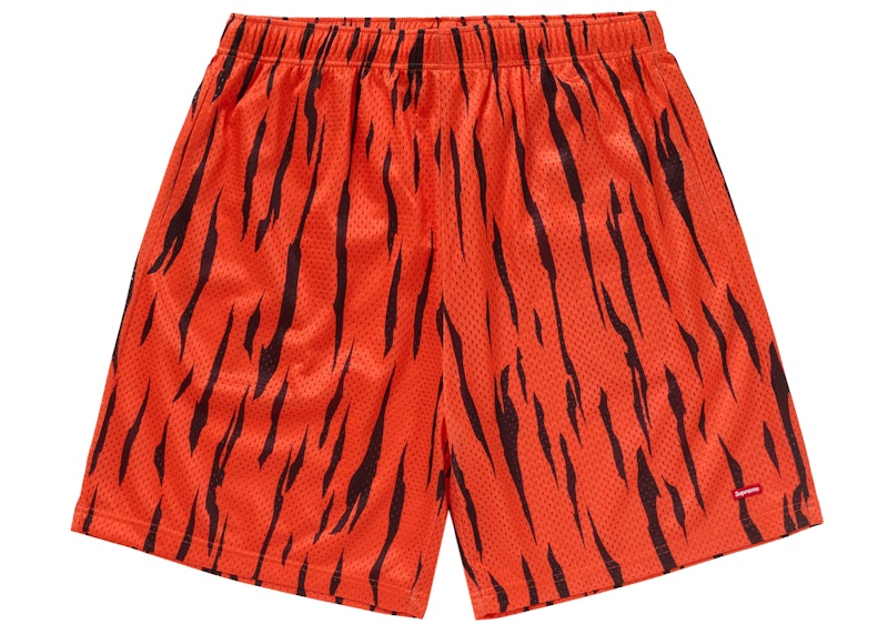 Supreme Small Box Baggy Mesh Short (SS24) Tiger