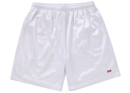 Supreme Small Box Baggy Mesh Short (SS24) White
