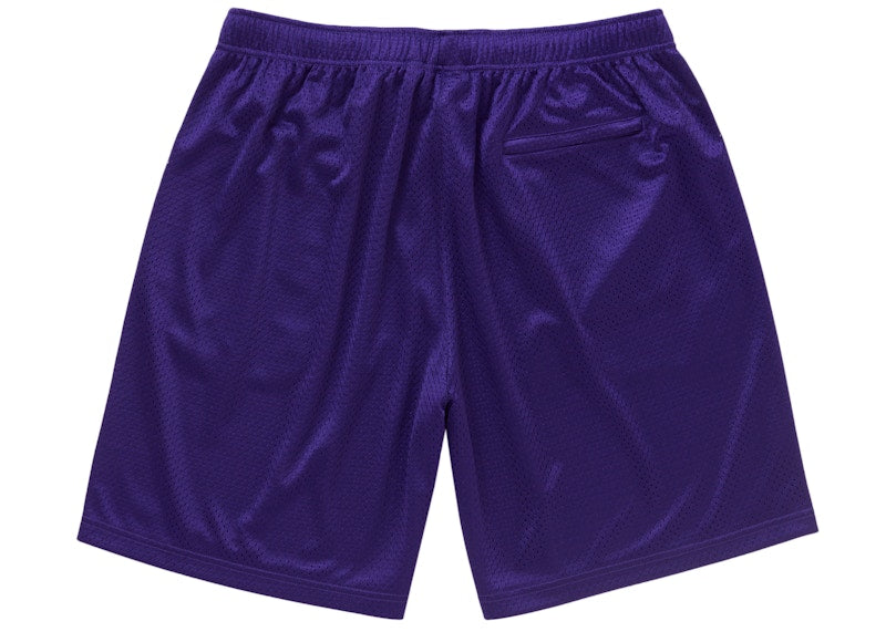 Supreme Small Box Baggy Mesh Short (SS25) Purple