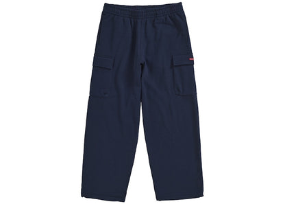 Supreme Small Box Cargo Sweatpant (FW25) Navy
