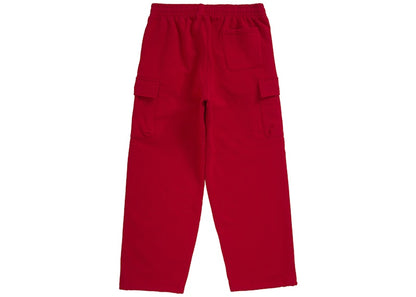 Supreme Small Box Cargo Sweatpant (FW25) Red