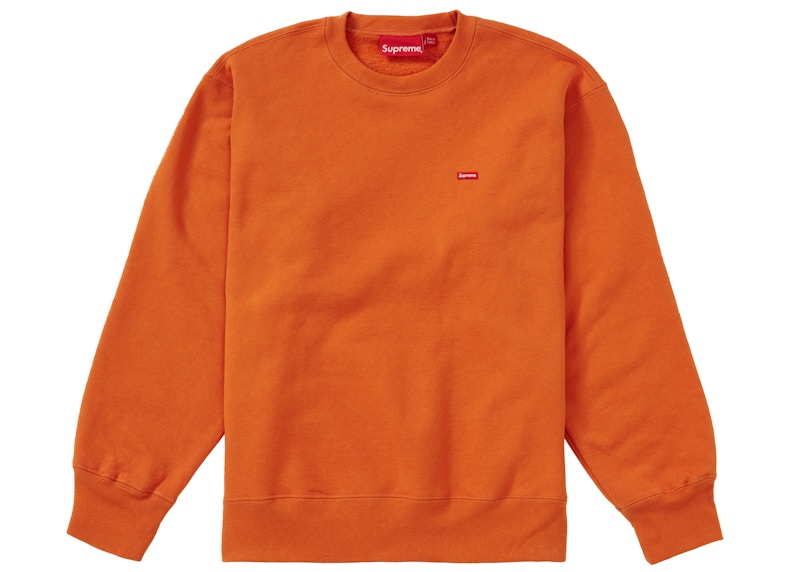 Supreme Small Box Crewneck (FW20) Burnt Orange