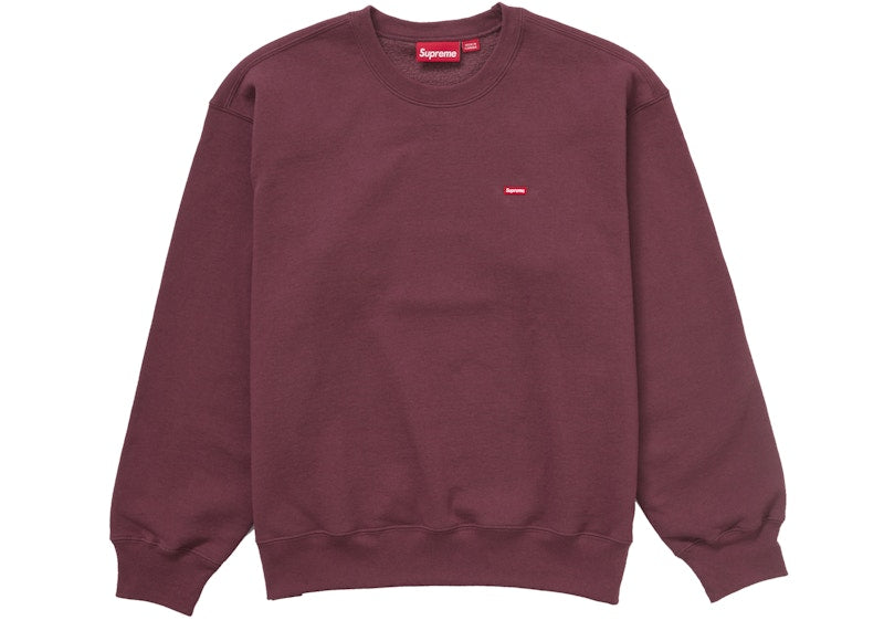 Supreme Small Box Crewneck (FW24) Plum
