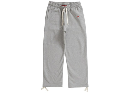 Supreme Small Box Drawcord Sweatpant Heather Grey