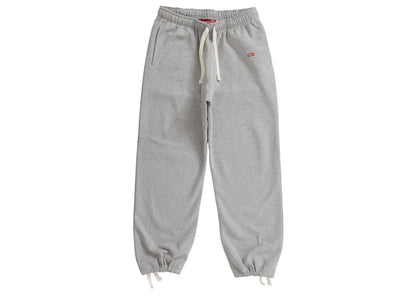 Supreme Small Box Drawcord Sweatpant Heather Grey