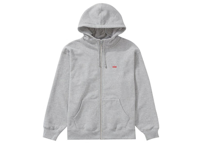 Supreme Small Box Facemask Zip Up Hooded Sweatshirt (FW21) Heather Grey