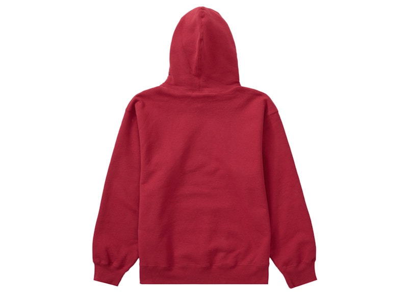 Supreme Small Box Hooded Sweatshirt (SS23) Dark Red