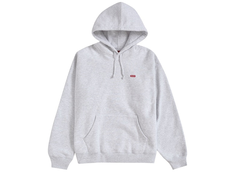 Supreme Small Box Hooded Sweatshirt (SS24) Ash Grey