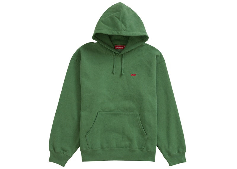 Supreme Small Box Hooded Sweatshirt (SS24) Dusty Green