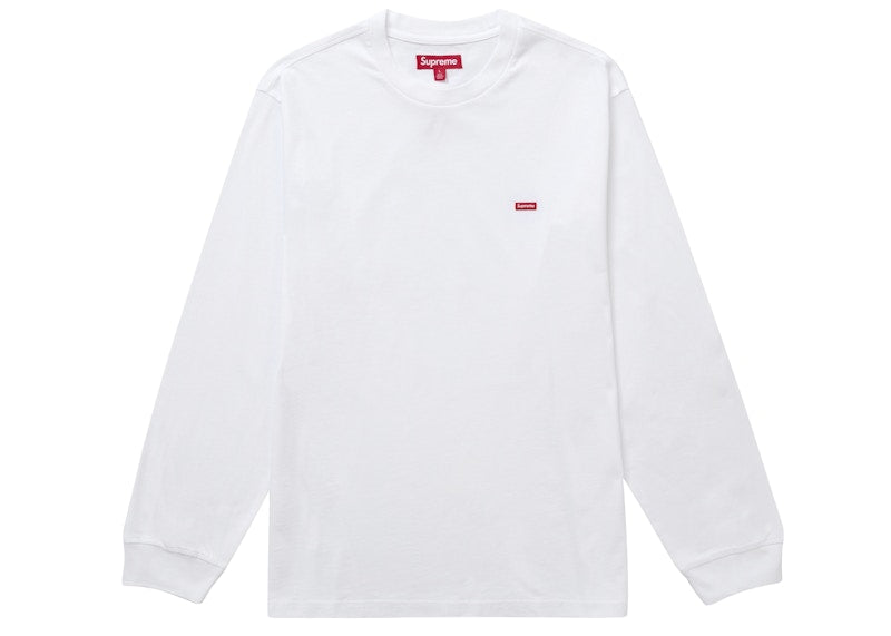 Supreme Small Box L/S Tee (FW24) White