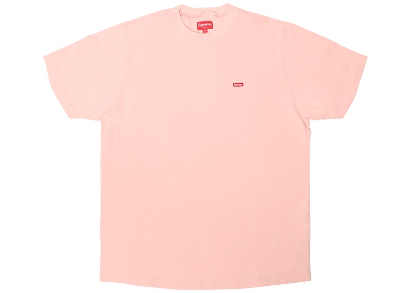 Supreme Small Box Pique Tee Peach