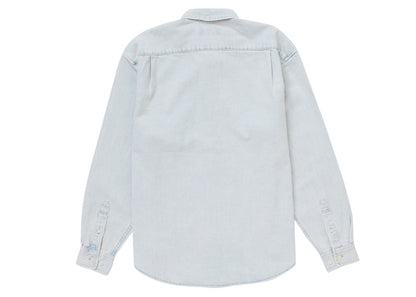 Supreme Small Box Shirt (FW24) Washed Denim