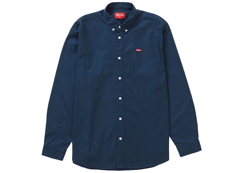 Supreme Small Box Shirt Light Navy