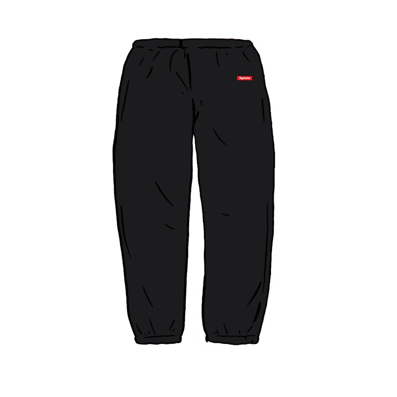 Supreme Small Box Sweatpant Black