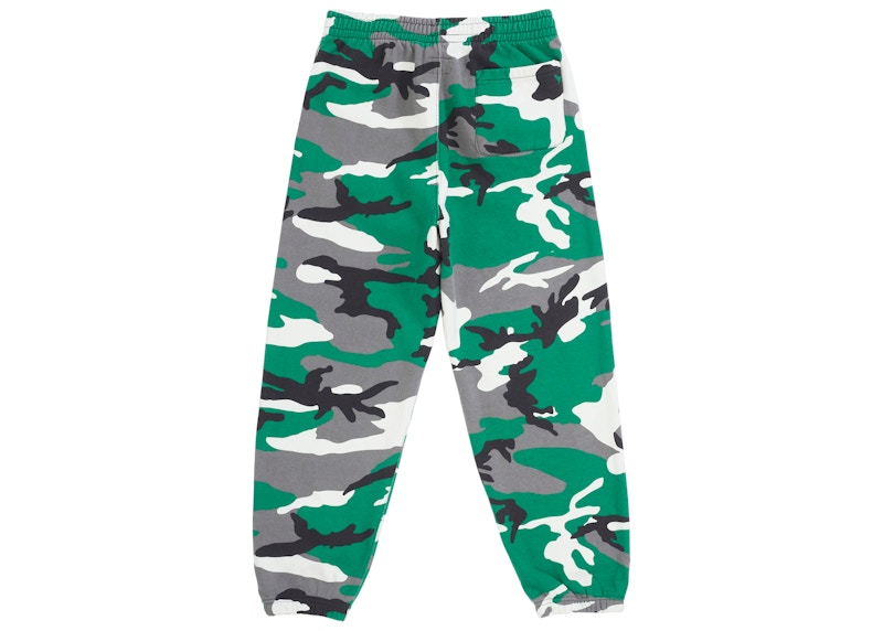 Supreme Small Box Sweatpant (FW25) Green Camo