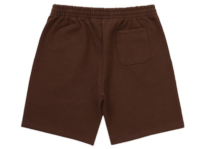 Supreme Small Box Sweatshort (FW22) Dark Brown