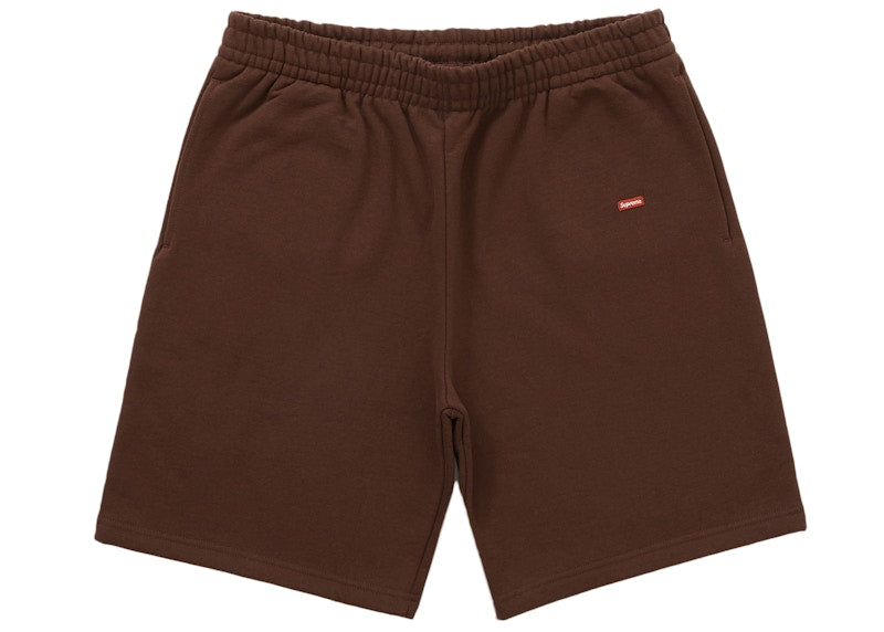 Supreme Small Box Sweatshort (FW22) Dark Brown