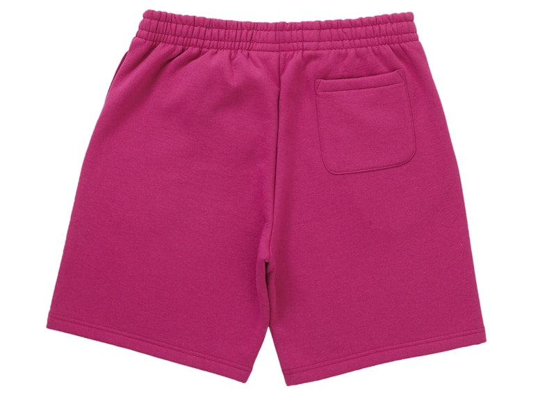 Supreme Small Box Sweatshort (FW22) Raspberry