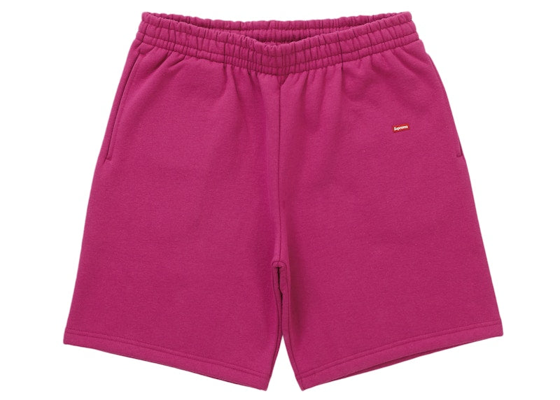 Supreme Small Box Sweatshort (FW22) Raspberry