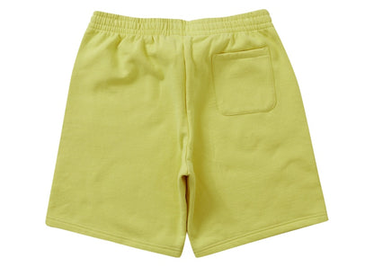 Supreme Small Box Sweatshort (FW23) Acid Yellow