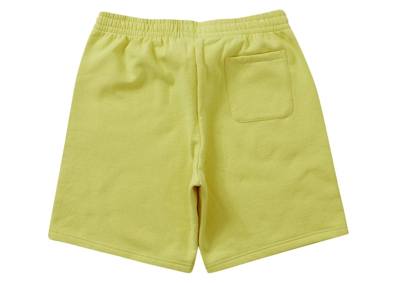 Supreme Small Box Sweatshort (FW23) Acid Yellow