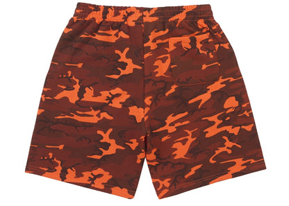 Supreme Small Box Sweatshort (SS25) Bright Orange Camo