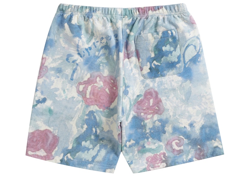 Supreme Small Box Sweatshort Watercolor Floral