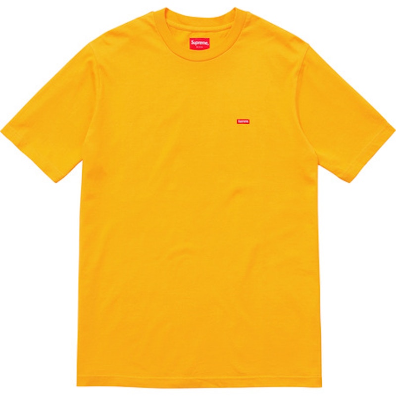 Supreme Small Box Tee (SS16) Gold