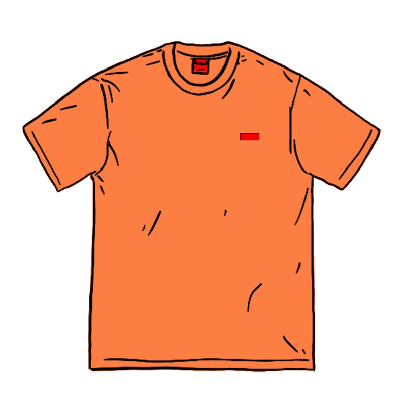 Supreme Small Box Tee (SS20) Orange