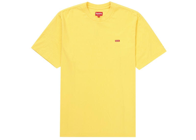 Supreme Small Box Tee Yellow
