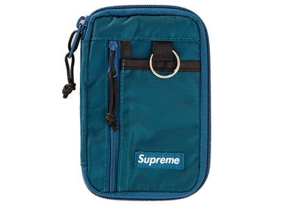 Supreme Small Zip Pouch Dark Teal