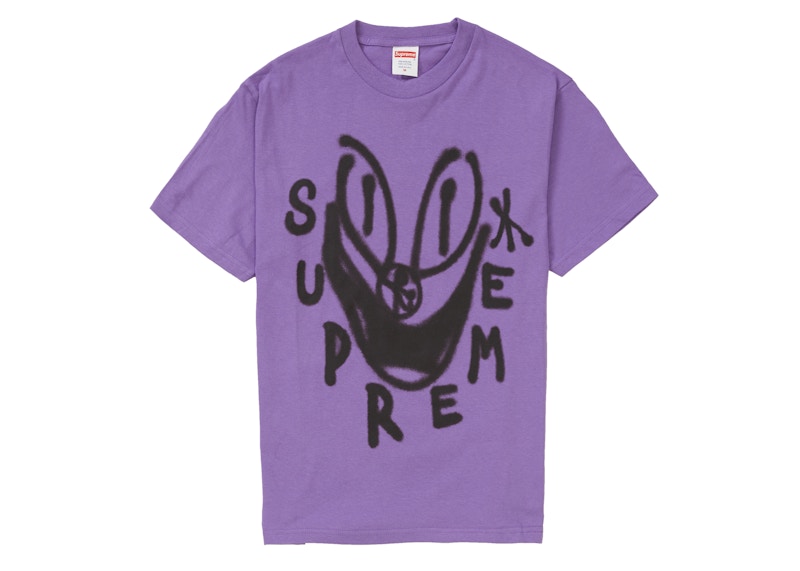 Supreme Smile Tee Purple