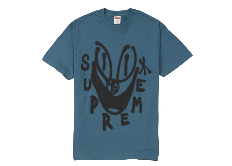 Supreme Smile Tee Slate