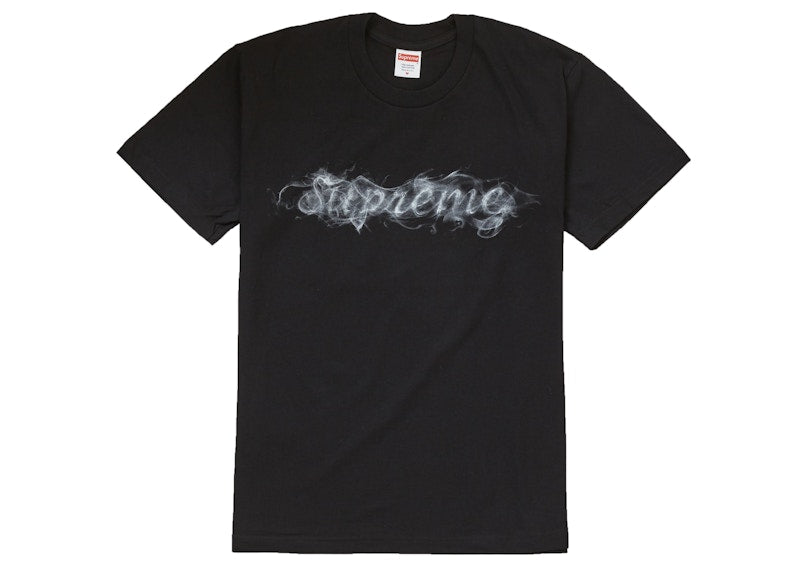 Supreme Smoke Tee Black