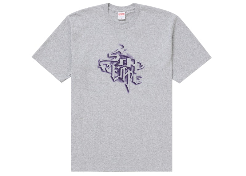Supreme Smoke Tee (FW24) Heather Grey