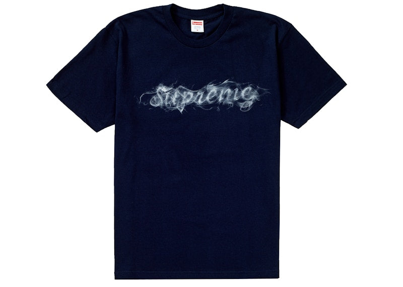 Supreme Smoke Tee Navy