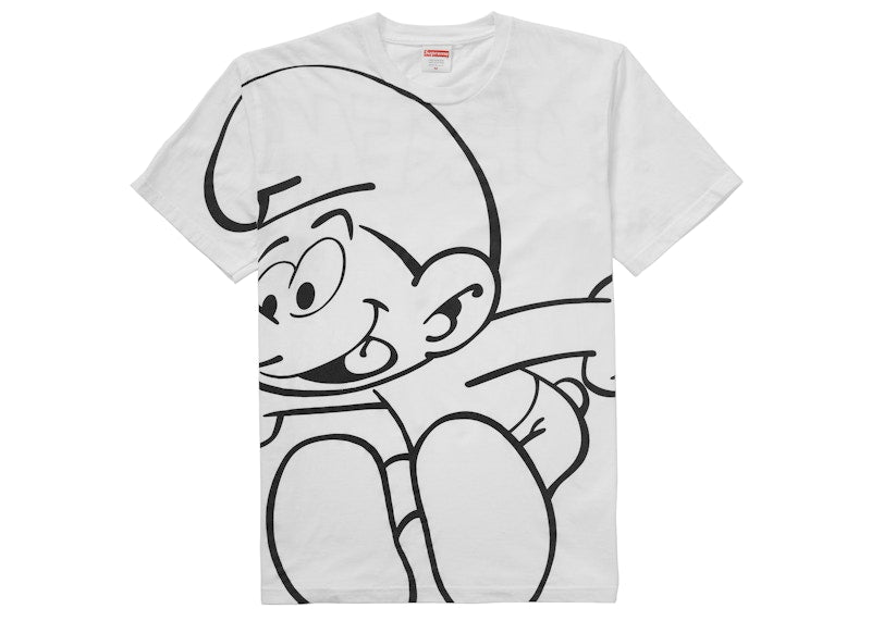 Supreme Smurfs Tee White