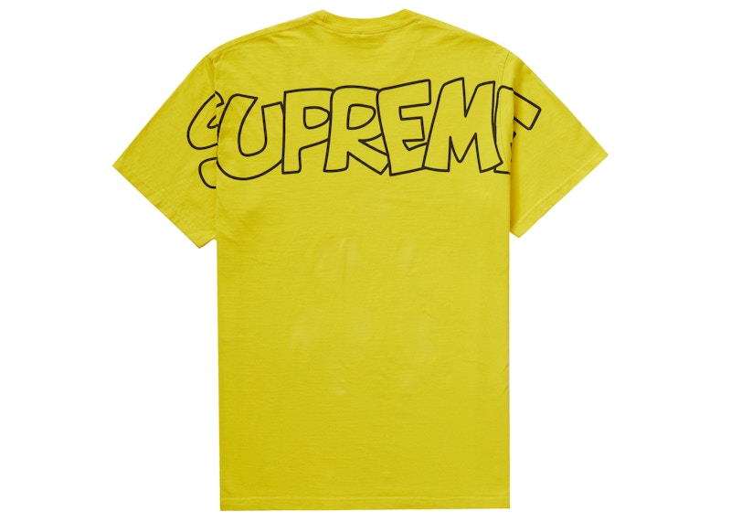 Supreme Smurfs Tee Yellow