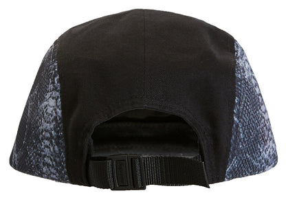 Supreme Snakeskin Mesh Camp Cap Black