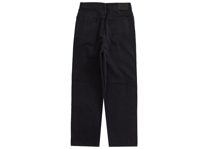 Supreme Snap-Off Baggy Jean Washed Black