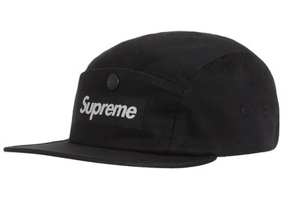 Supreme Snap Pocket Camp Cap (FW23) Black