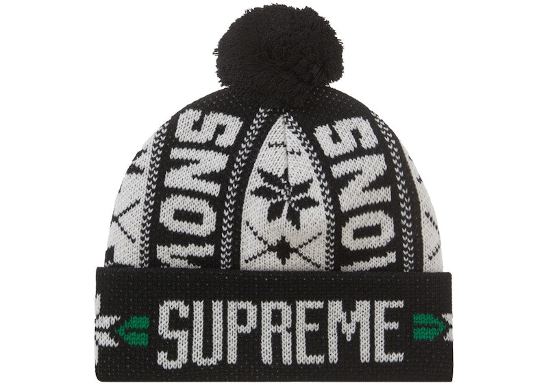 Supreme Snow Beanie Black