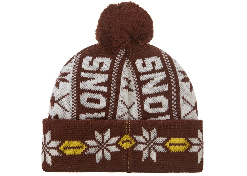 Supreme Snow Beanie Brown